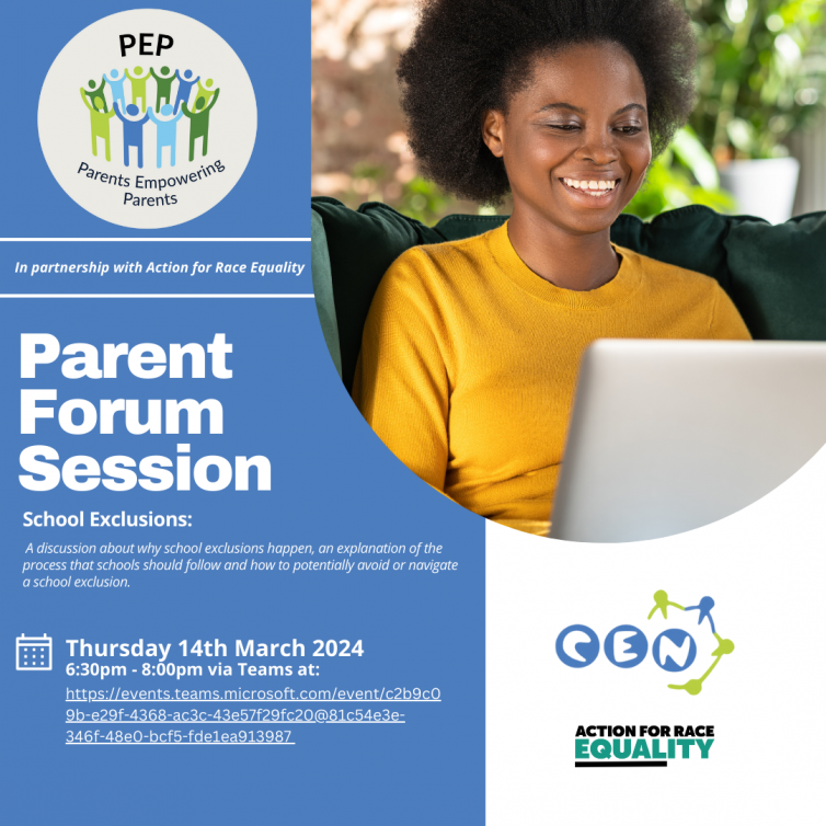 The Next PEP Parents Forum is on 14th March: Join Us!